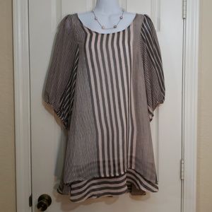 Lucy Love Multi Strip Dress